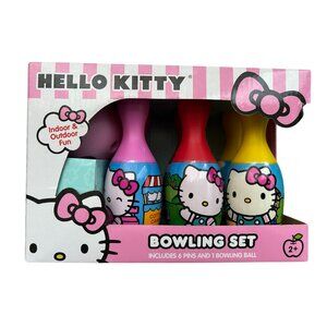 Hello Kitty Toddler Kids Indoor & Outdoor Bowling Set Age 2+